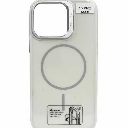 iPhone için Lens Koruyucu Standlı MagSafe Uyumlu Şeffaf Kılıf